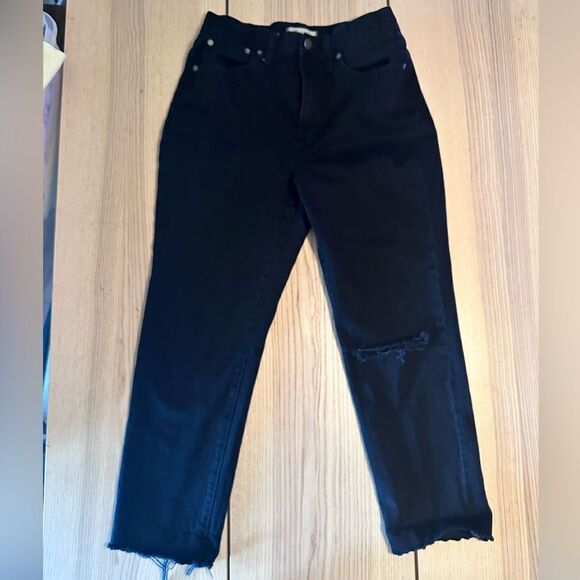 Madewell The Perfect Vintage Jean in Black - Size 28 x 25.5 - Picture 1 of 9